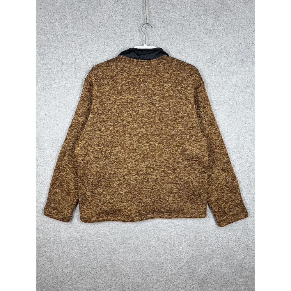 Eddie Bauer Sweater Mens L Half Zip Pullover Fleece Outdoor Warm Pocket - Picture 7 of 7